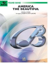 America the Beautiful Concert Band sheet music cover Thumbnail